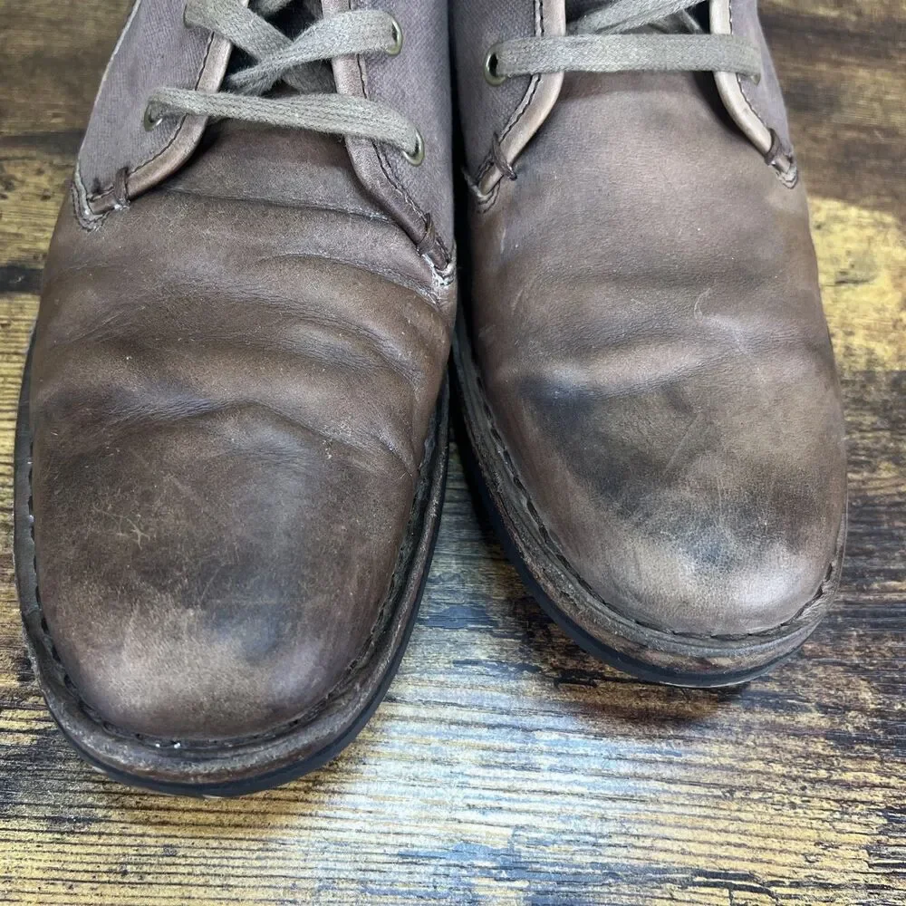 John Varvatos Star USA Hipster Chukka Boots Mens Shoes Brown Leather Mens 9